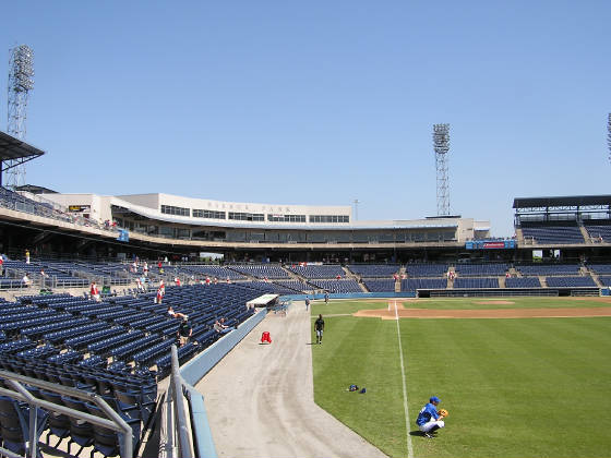 Looking in from Right Field - Harbor Park, Norfolk